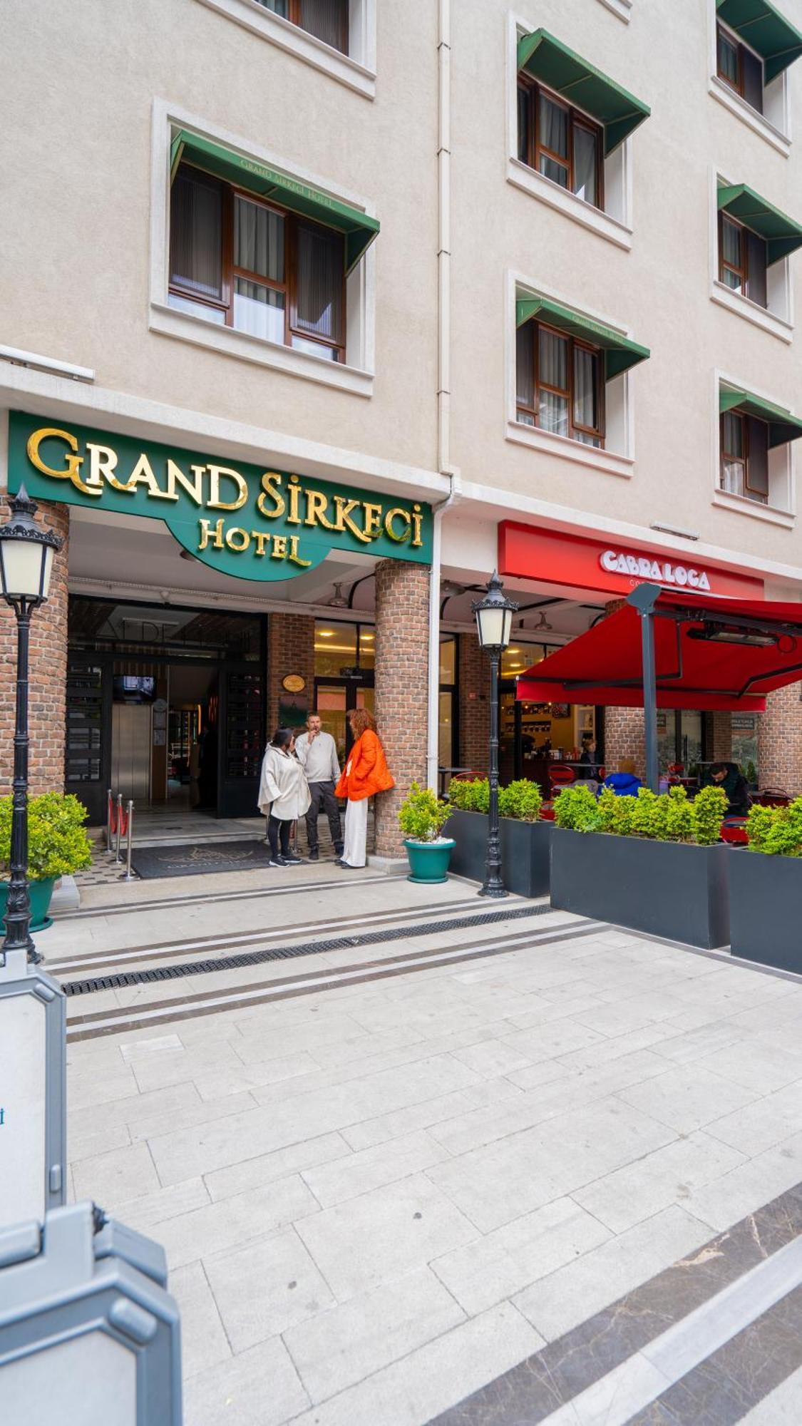 Grand Sirkeci Hotel Istanbul Exterior foto